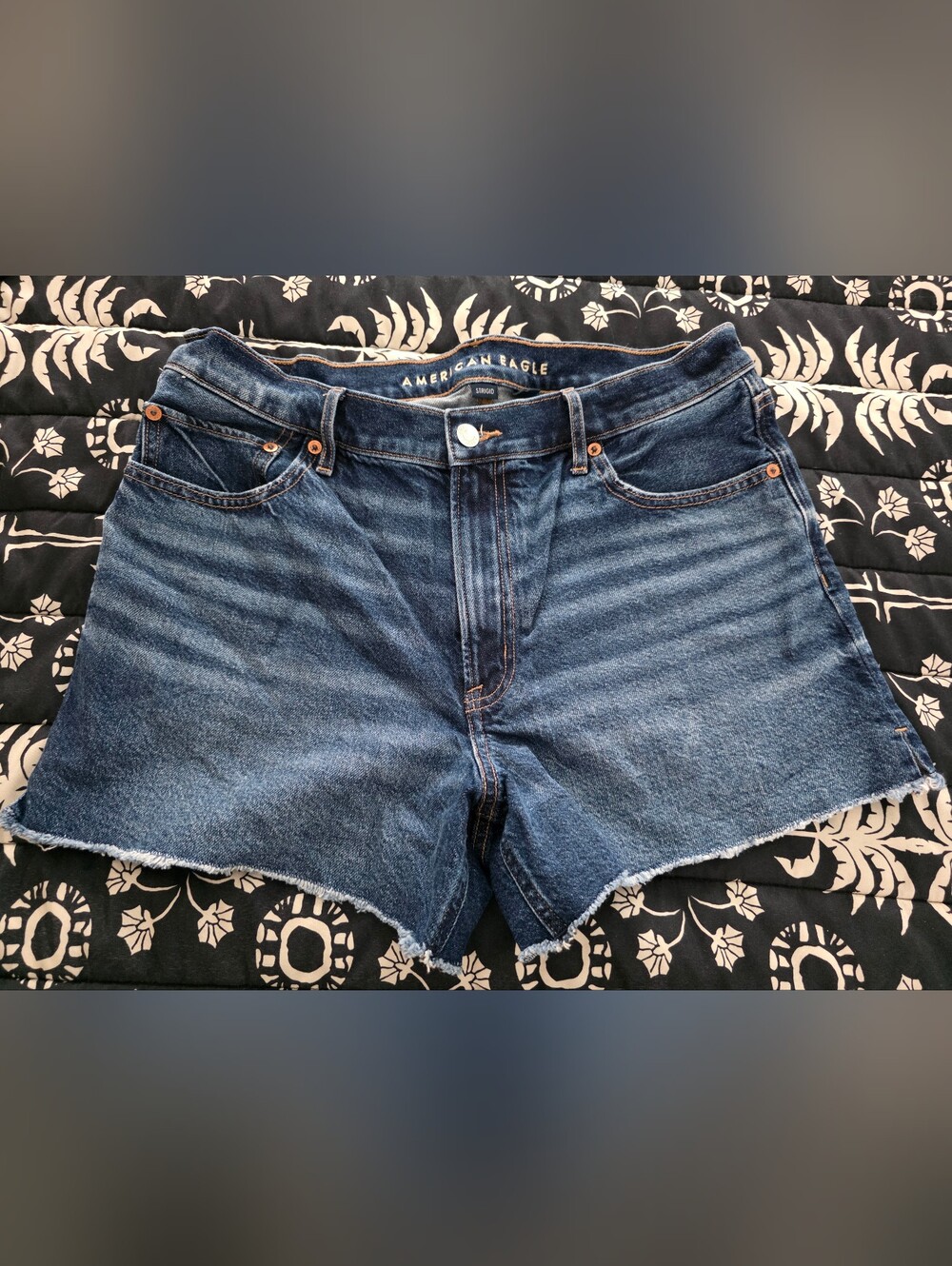 American Eagle Denim Shorts Size 12
